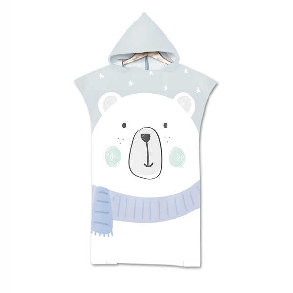 Confused Polar Bear at the Beach